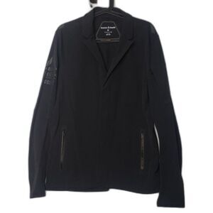 Reebok Crossfit Collared Black Jacket Mens Size Mediun